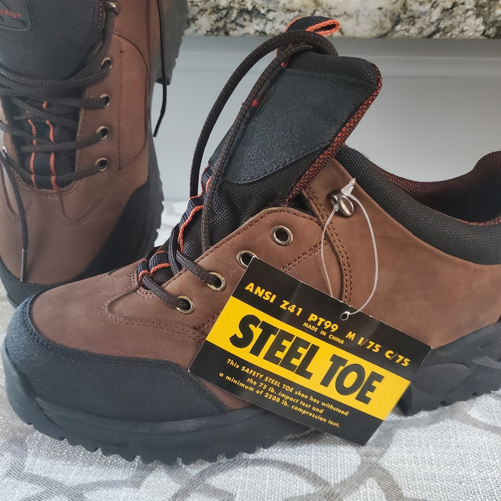 Iron Age Steel Toe Work Boots Size 11M